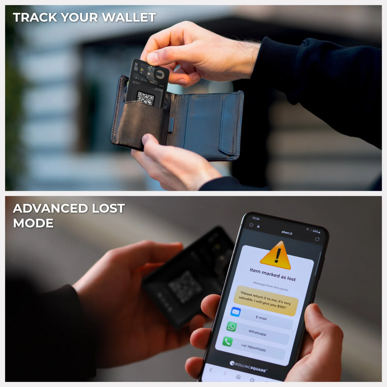 AirCard™ - Card-sized wallet tracker - Image 18