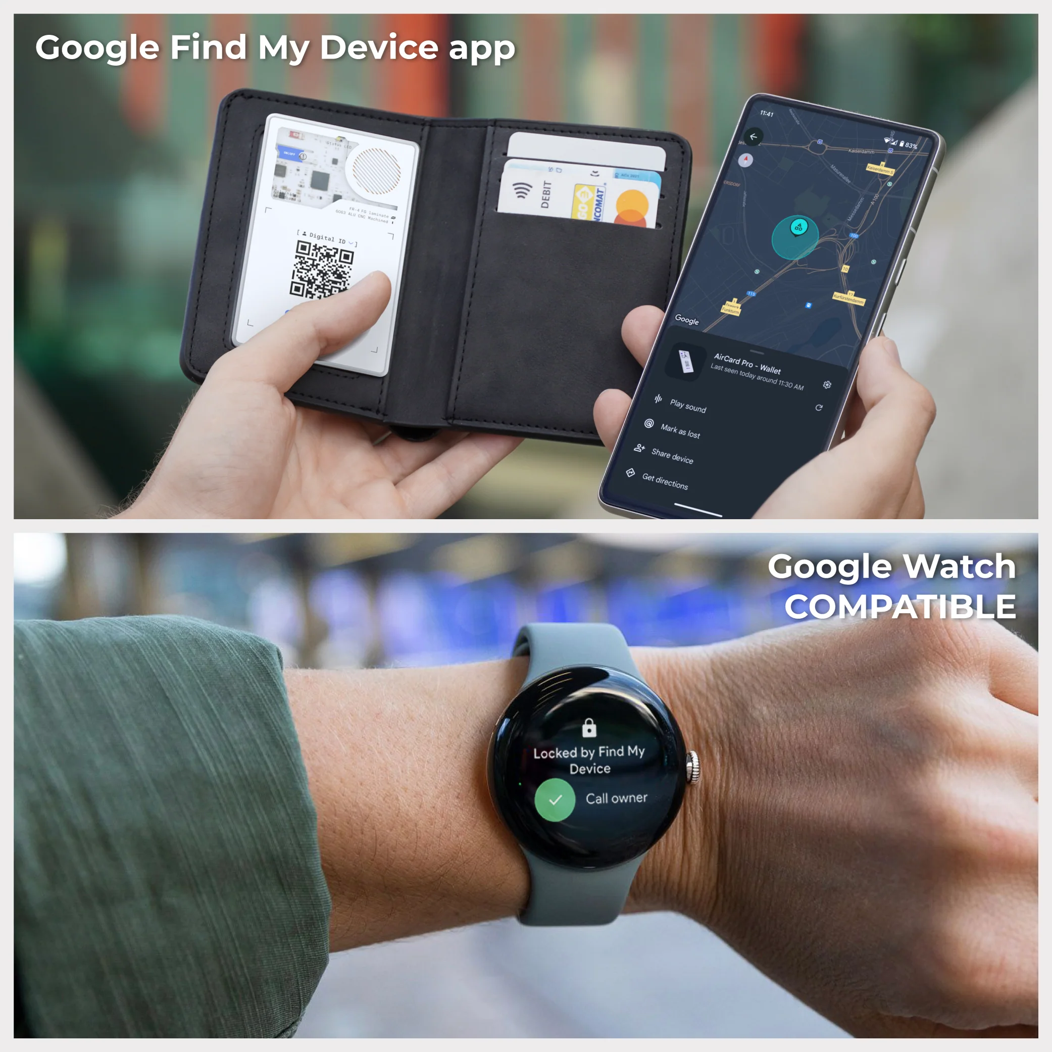 AirCard™ Pro - Android & Apple Bluetooth tracker - Image 5