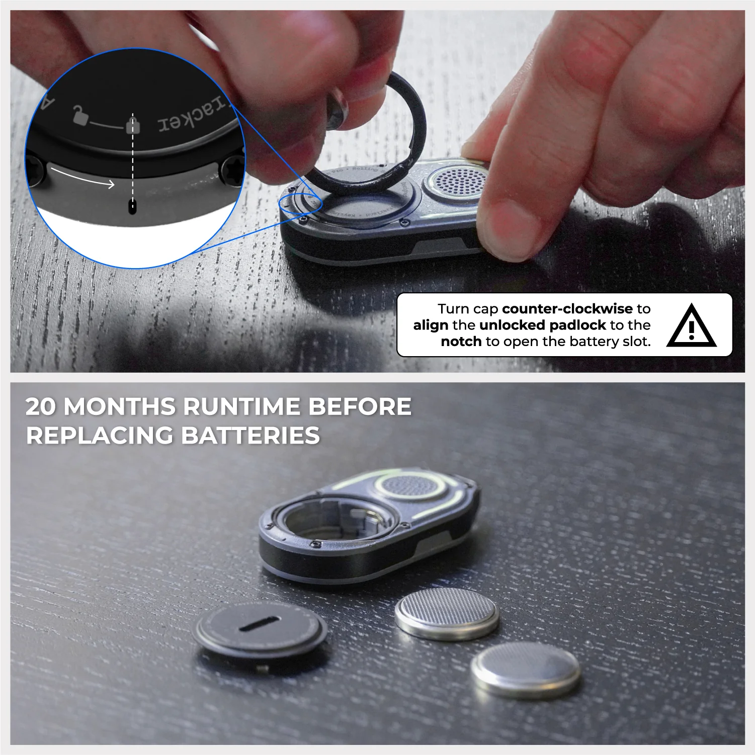 AirNotch™ Pro Dual - Apple+Android Bluetooth tracker - Image 4