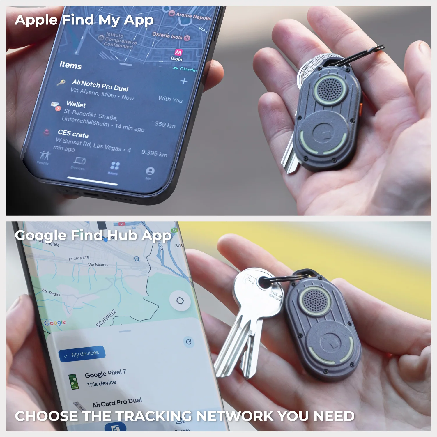 AirNotch™ Pro Dual - Apple+Android Bluetooth tracker - Image 5