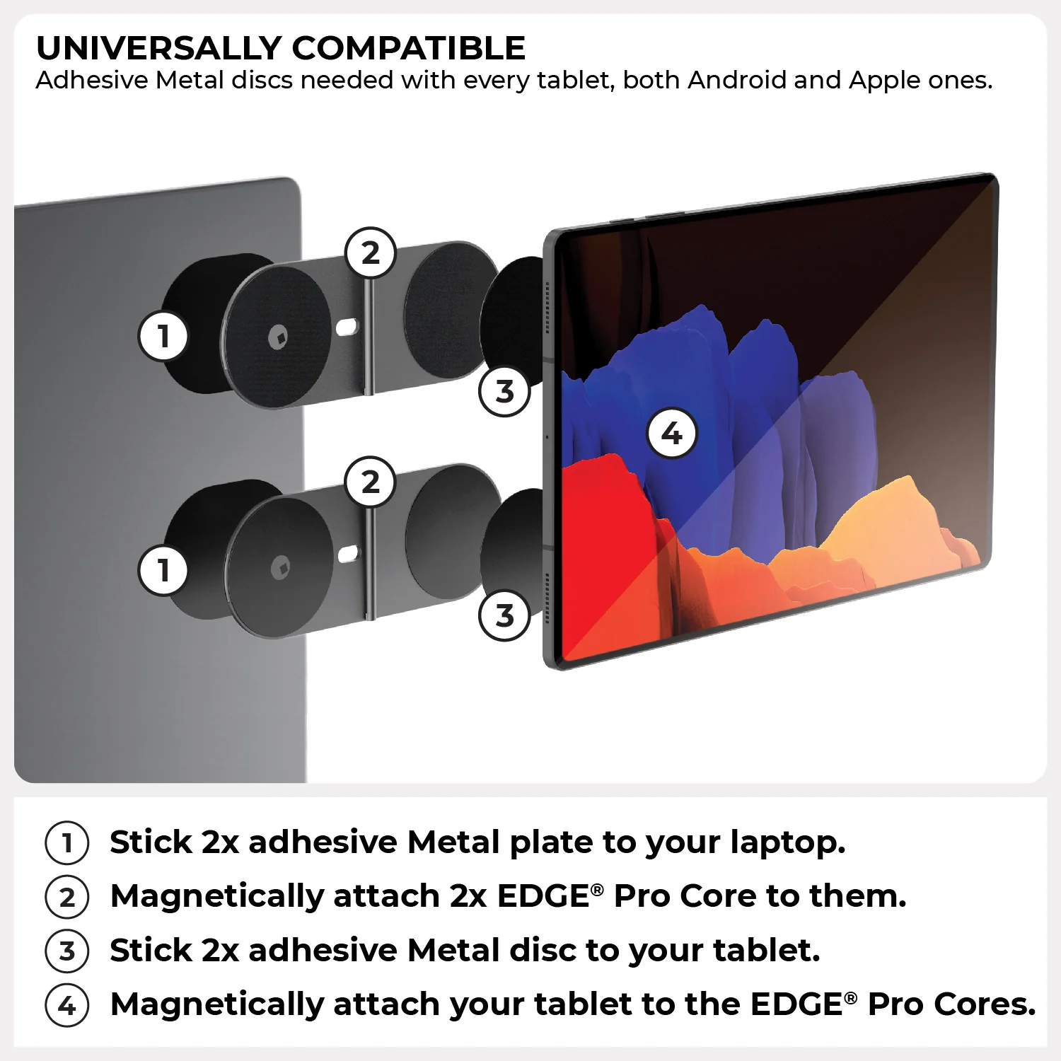 EDGE® Pro Tablet kit - MagSafe phone & tablet holder - Image 14