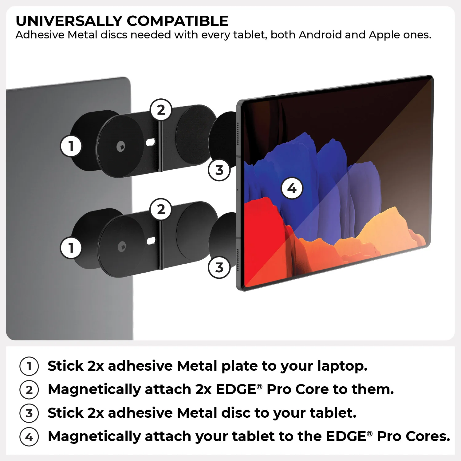 EDGE® Pro Tablet kit - MagSafe phone & tablet holder - Image 4