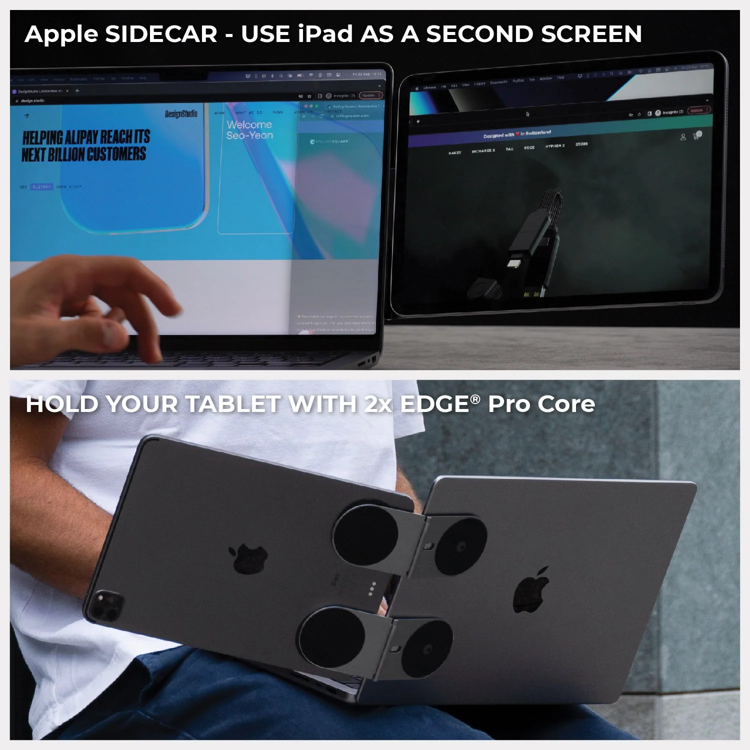 EDGE® Pro Tablet kit - MagSafe phone & tablet holder - Image 7