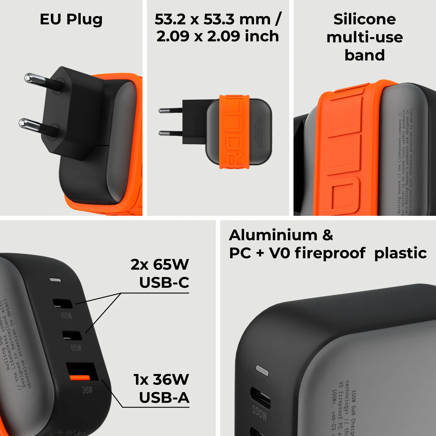 Essential GaN Charger - 65W power, 45% smaller - Image 4