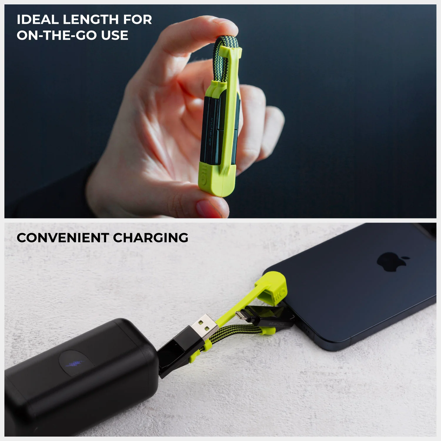 inCharge® XL Pocket - 100W, 6in1 keyring cable - Image 7