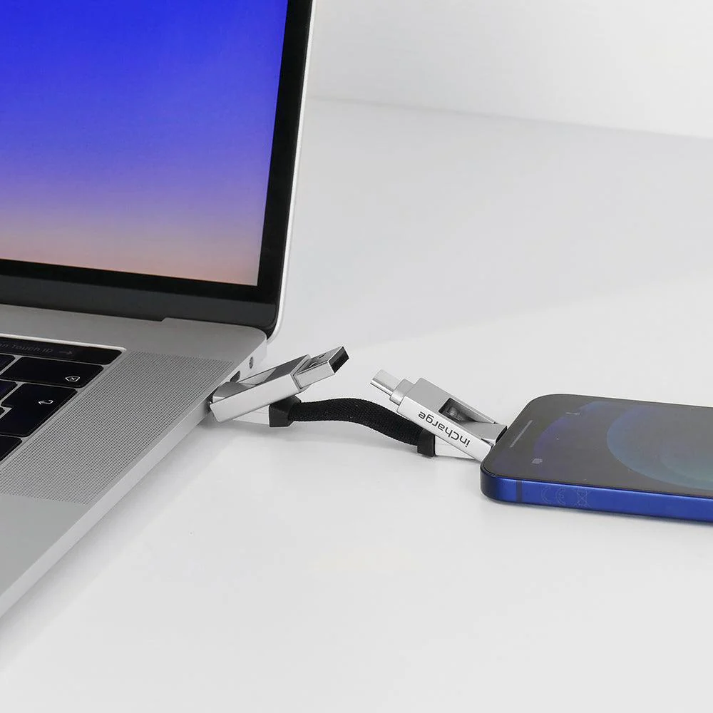 inCharge® 6 - 15W, 6in1 keyring cable - Image 12