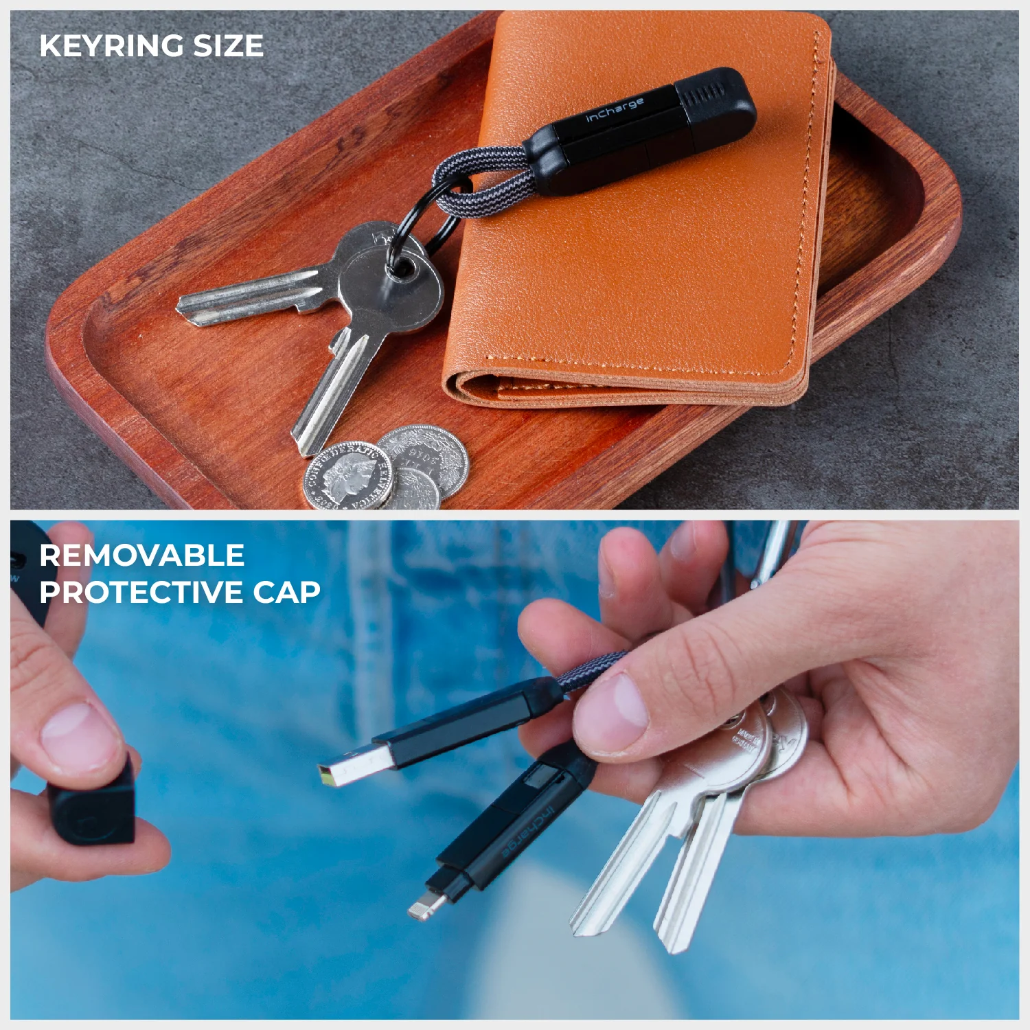 inCharge® X - 100W, 6in1 keyring cable - Image 14