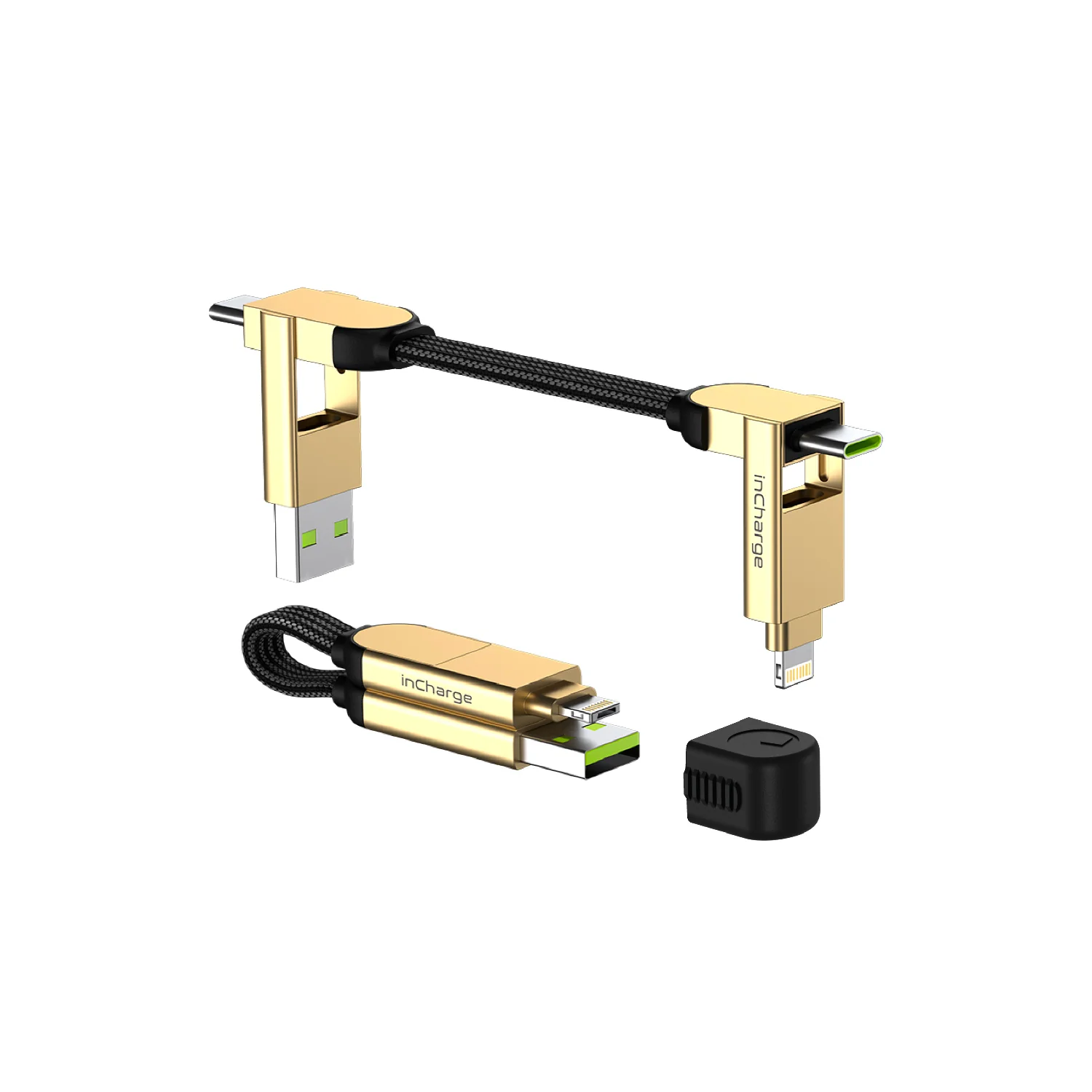 inCharge® X - 100W, 6in1 keyring cable - Image 17