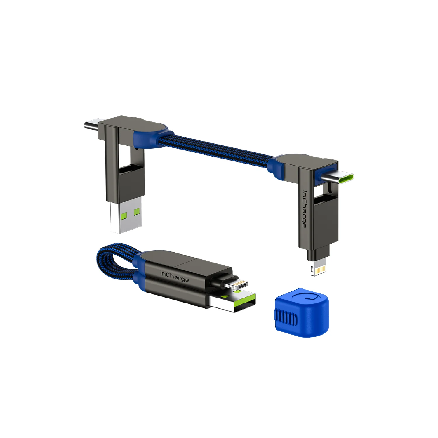 inCharge® X - 100W, 6in1 keyring cable - Image 9