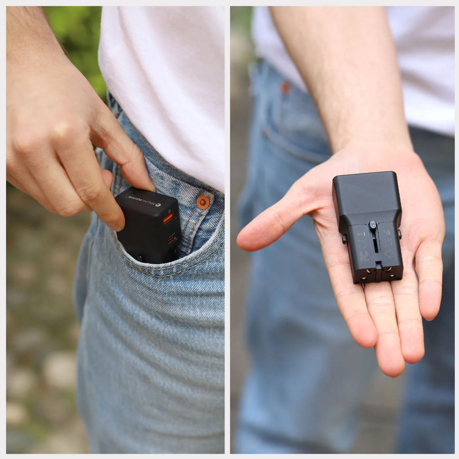 Pocket Travel Charger - US/EU/UK/AU plugs - Image 14