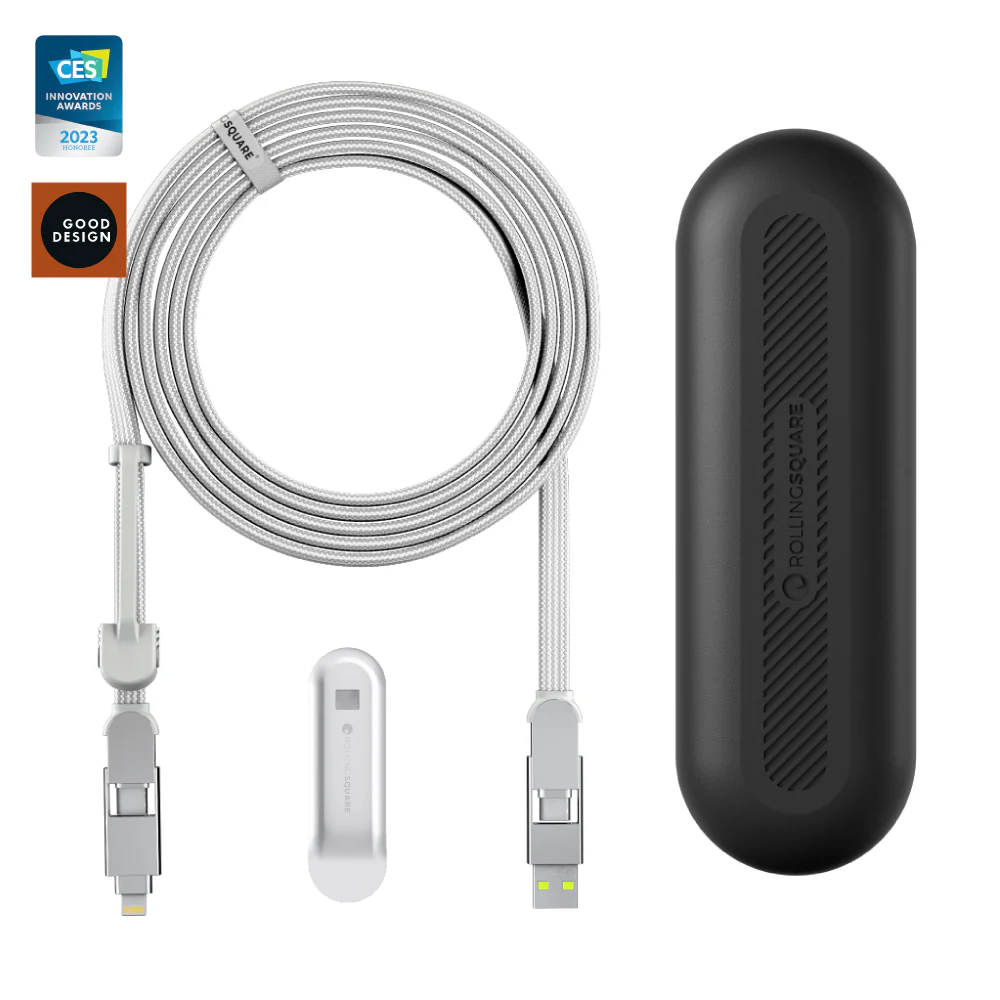 inCharge® XL 3m / 10ft - 100W, 6in1 ultra long cable - Image 10