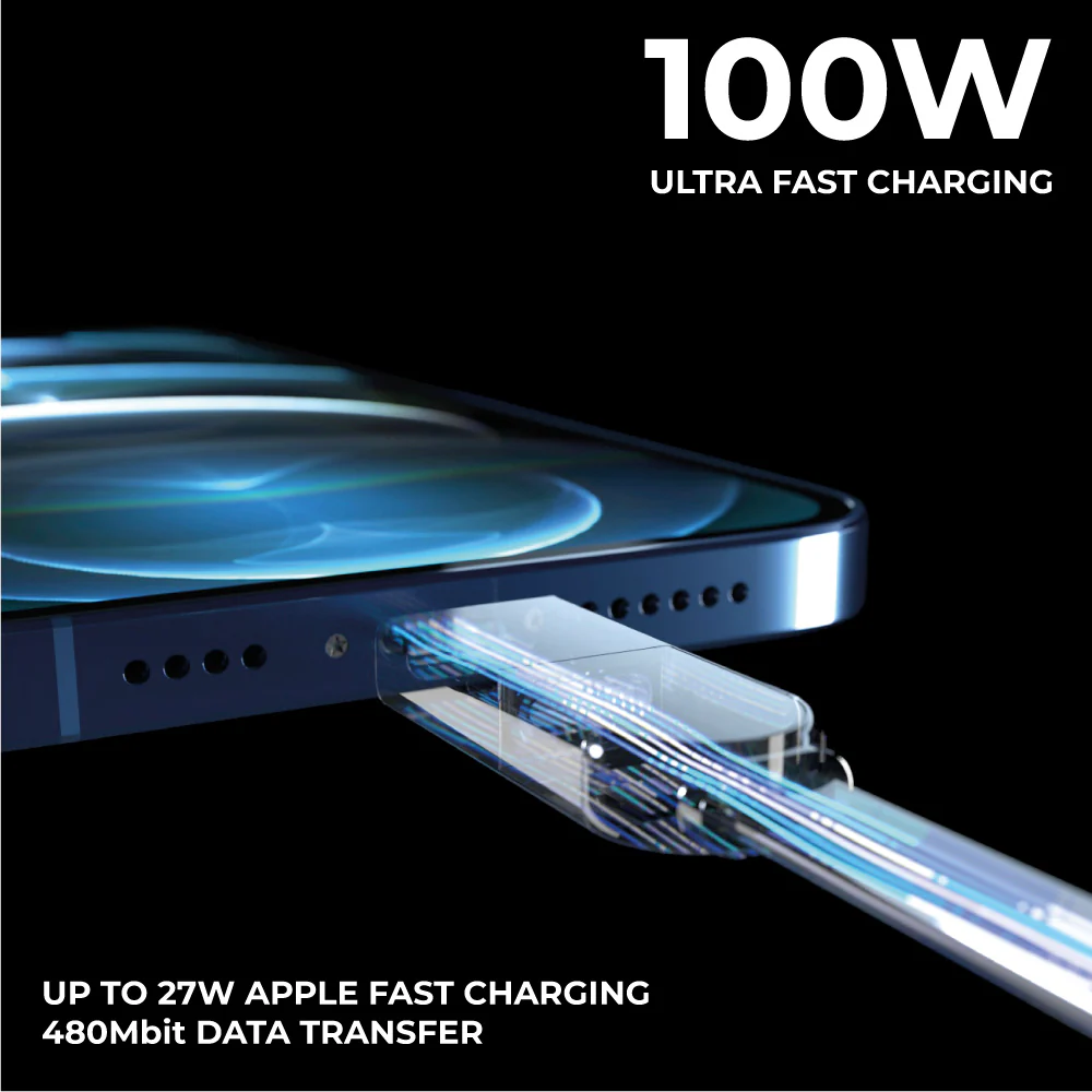 inCharge® XL 3m / 10ft - 100W, 6in1 ultra long cable - Image 13