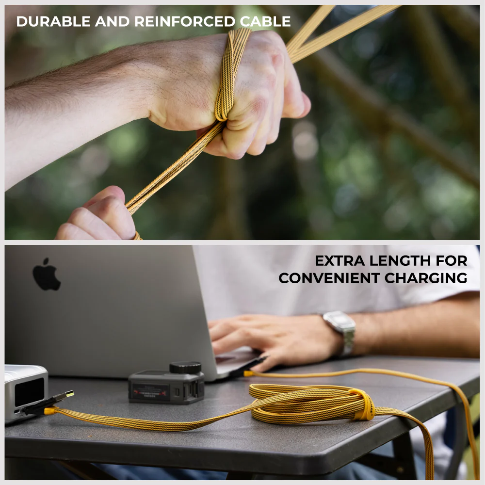 inCharge® XL 3m / 10ft - 100W, 6in1 ultra long cable - Image 7