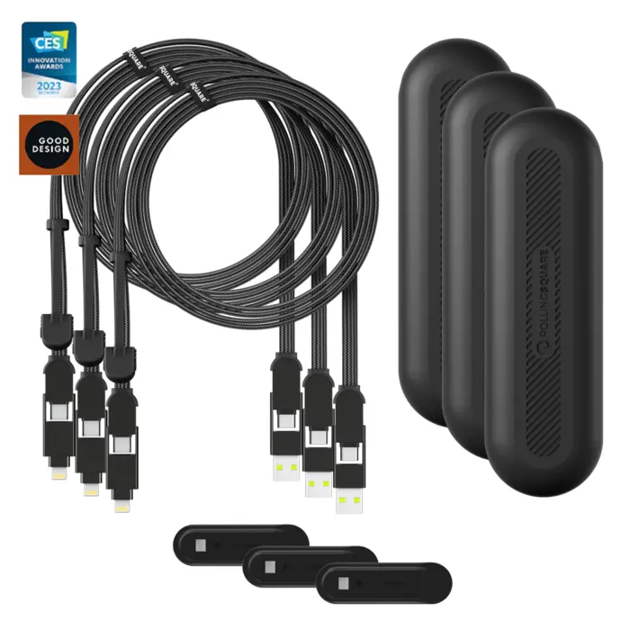 inCharge® XL 2m / 6.6ft - 100W, 6in1 super long cable - Image 28
