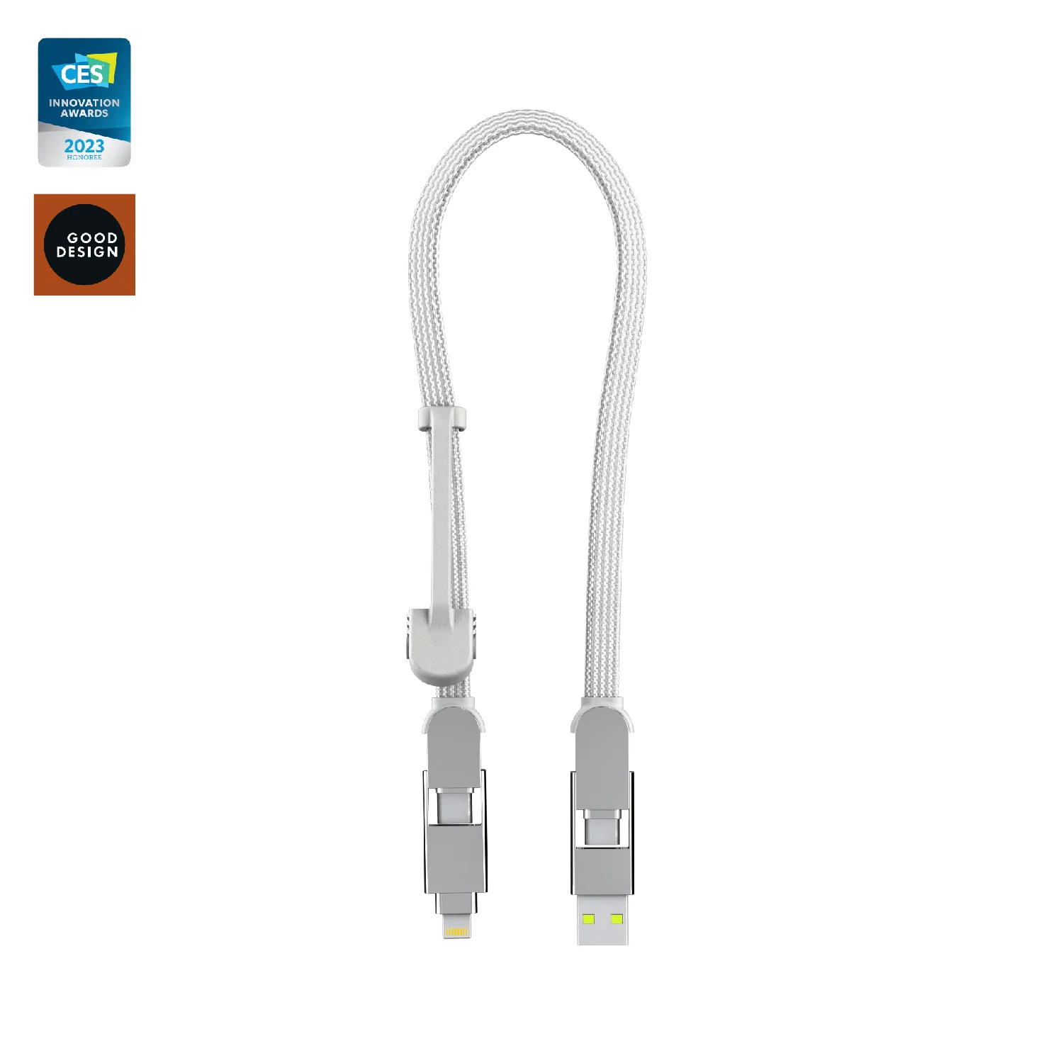 inCharge® XL 30cm / 1ft - 100W, 6in1 travel cable - Image 9